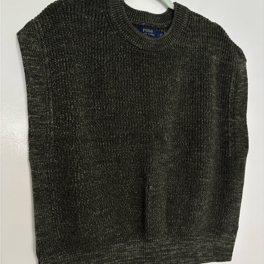 Polo by Ralph Lauren Olive Sweater Vest